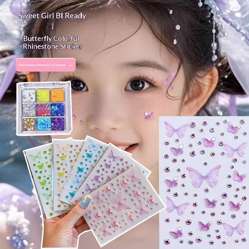 Eyeshadow Palette - Autocollants de peinture sur le visage