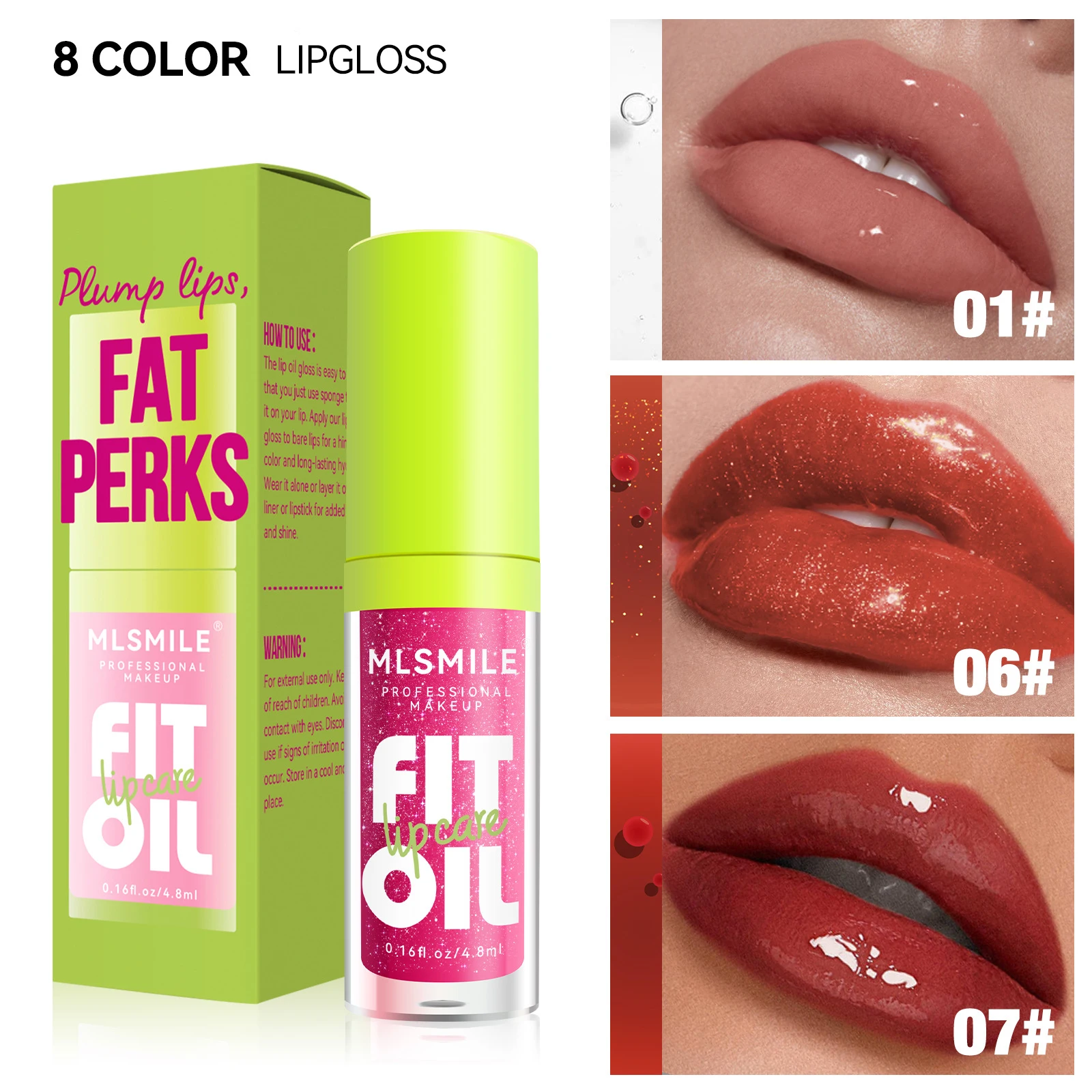Lip Gloss Plumping - Huile de Soin pour les Lèvres