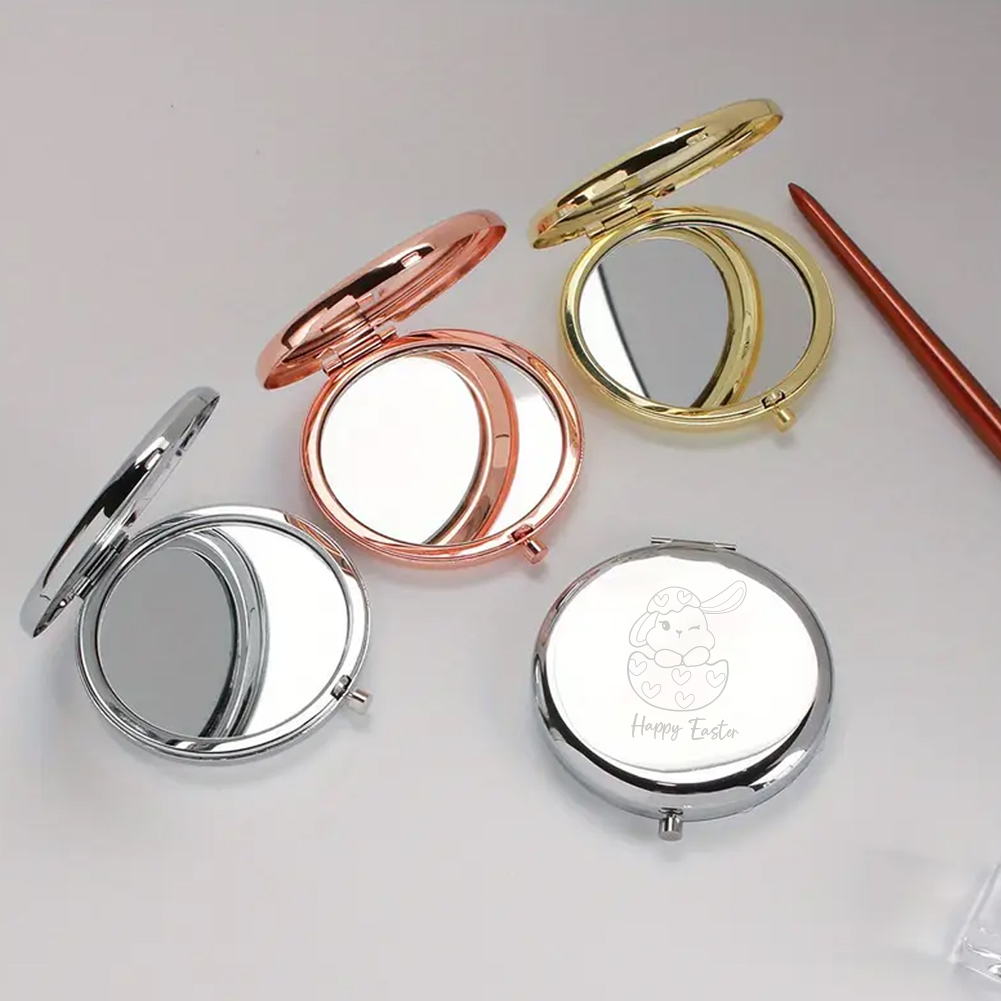 Beauty For You Makeup - 1 pièce Miroir de poche rond