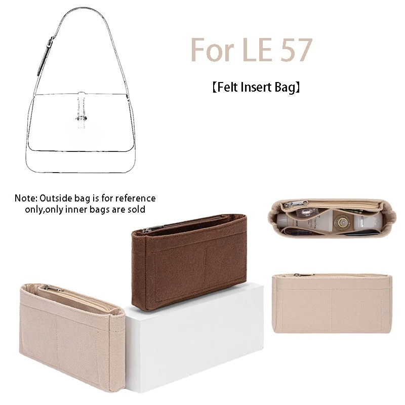 Ysl Beauty Makeup Bag - CloToner-Sac à main en feutre, portefeuille,