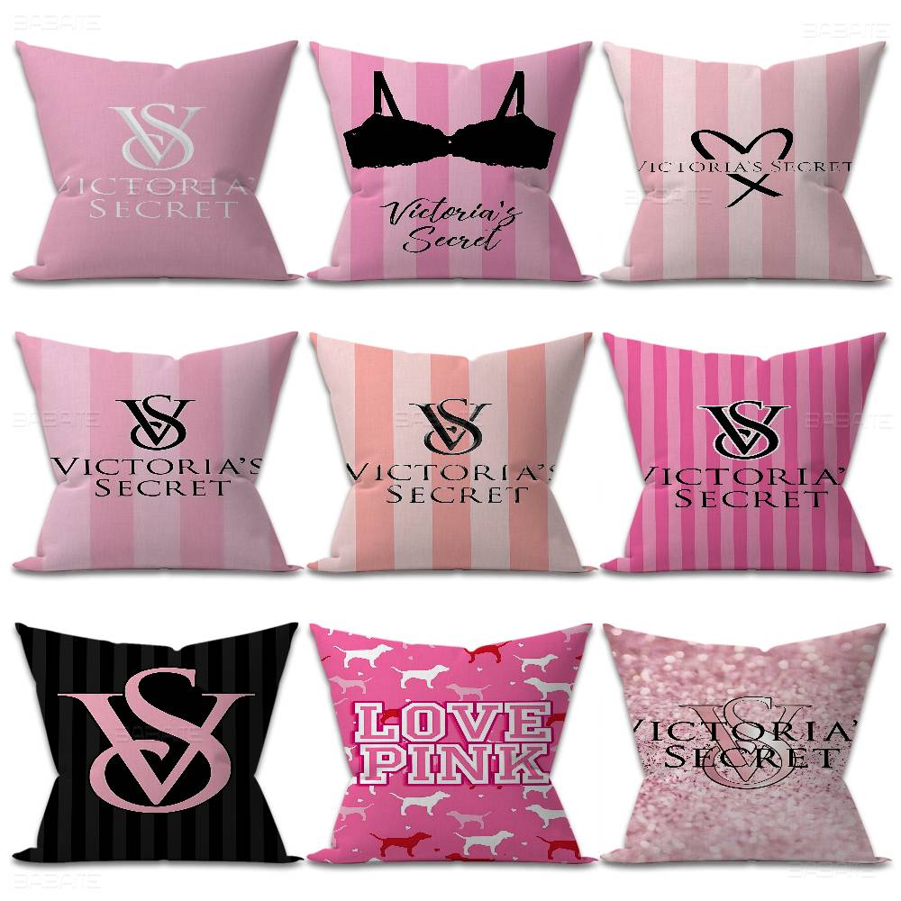 Beauty Makeup Louis Vuitton - Housse de coussin V-Victorias-Fashion-S-Secret, cadeau, décoration