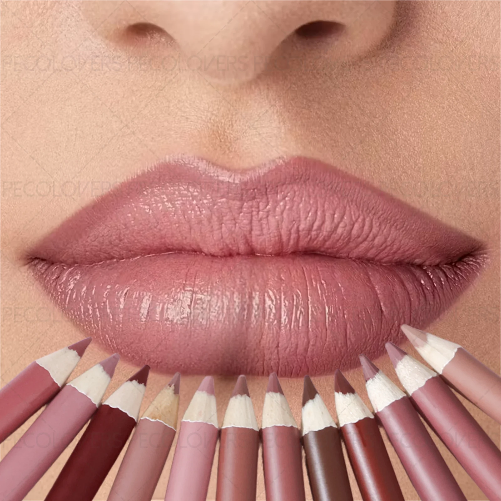 Lip Liner Pencil - Crayon à lèvres mat, formule crayon,