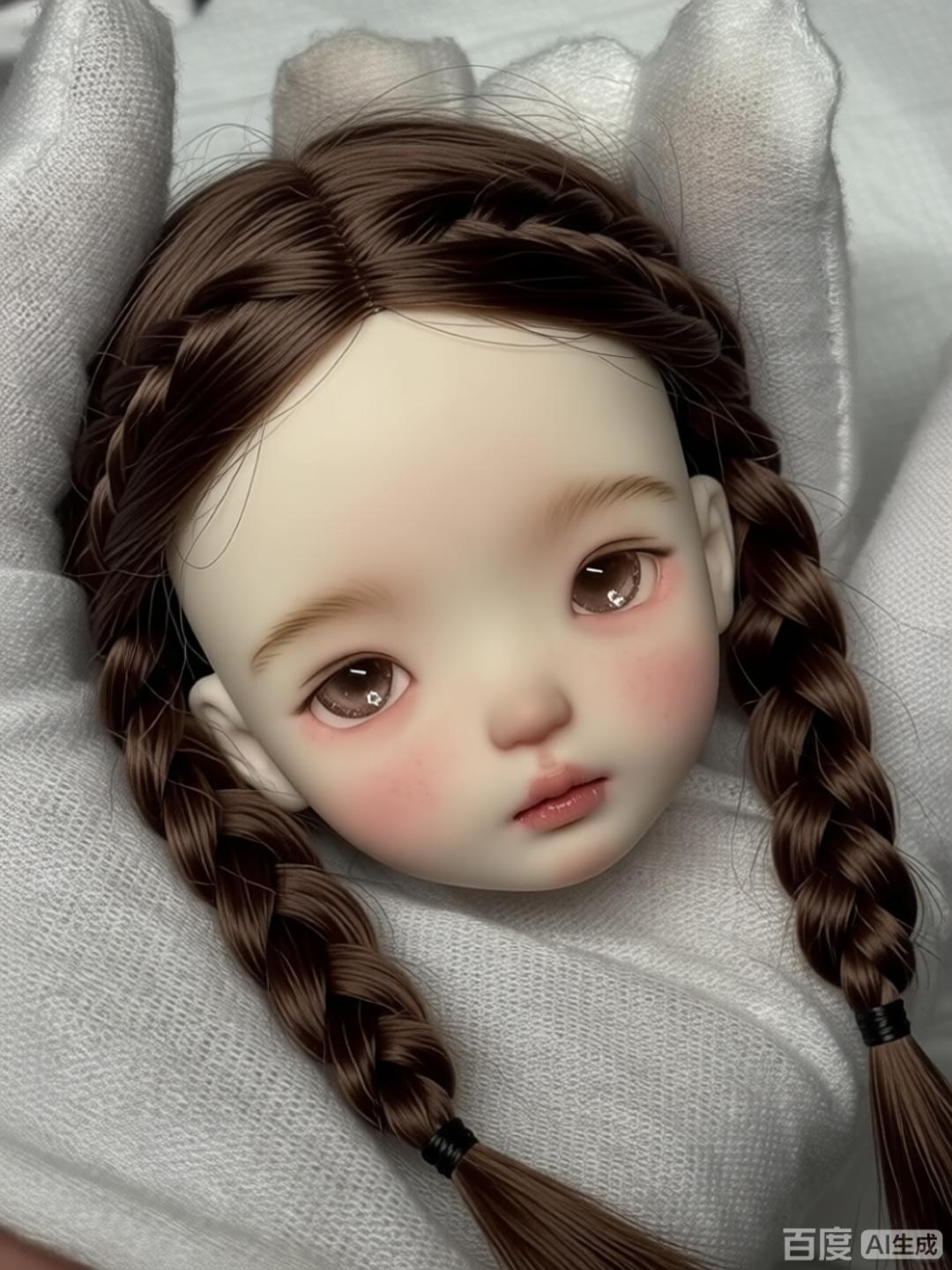 Beauty Makeup For Girl - Tête de poupée SD BJD à