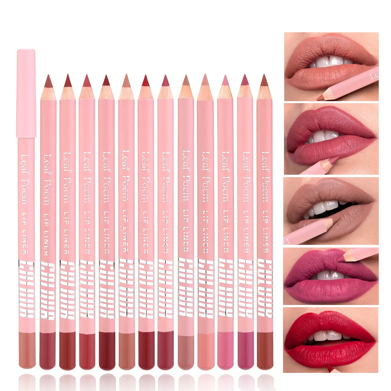 Ensemble de stylos rouges à lè - Lip Liner Pencil avis et prix