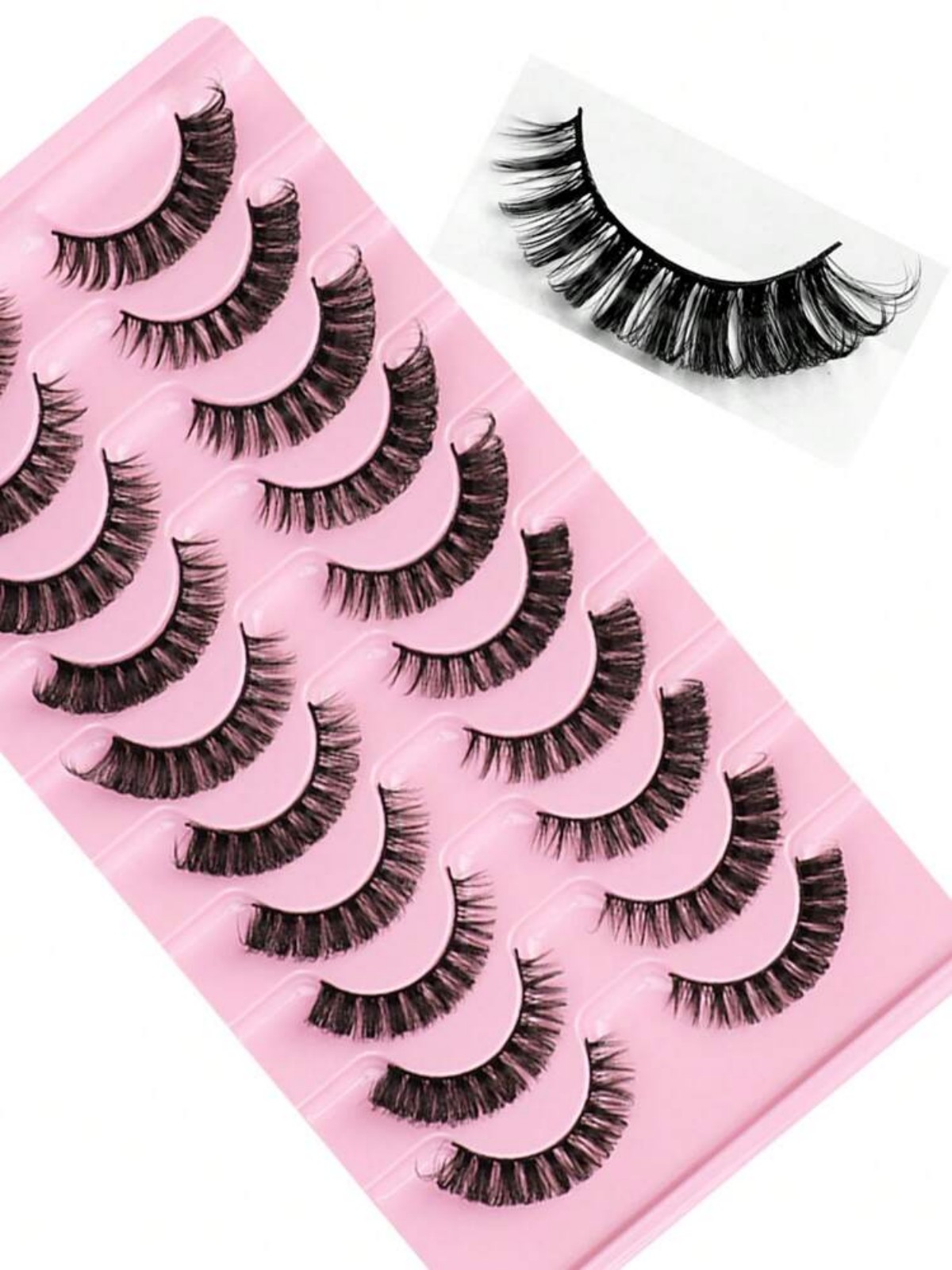 Kit de faux cils rayés russes, - Beauty Makeup Bar avis et prix