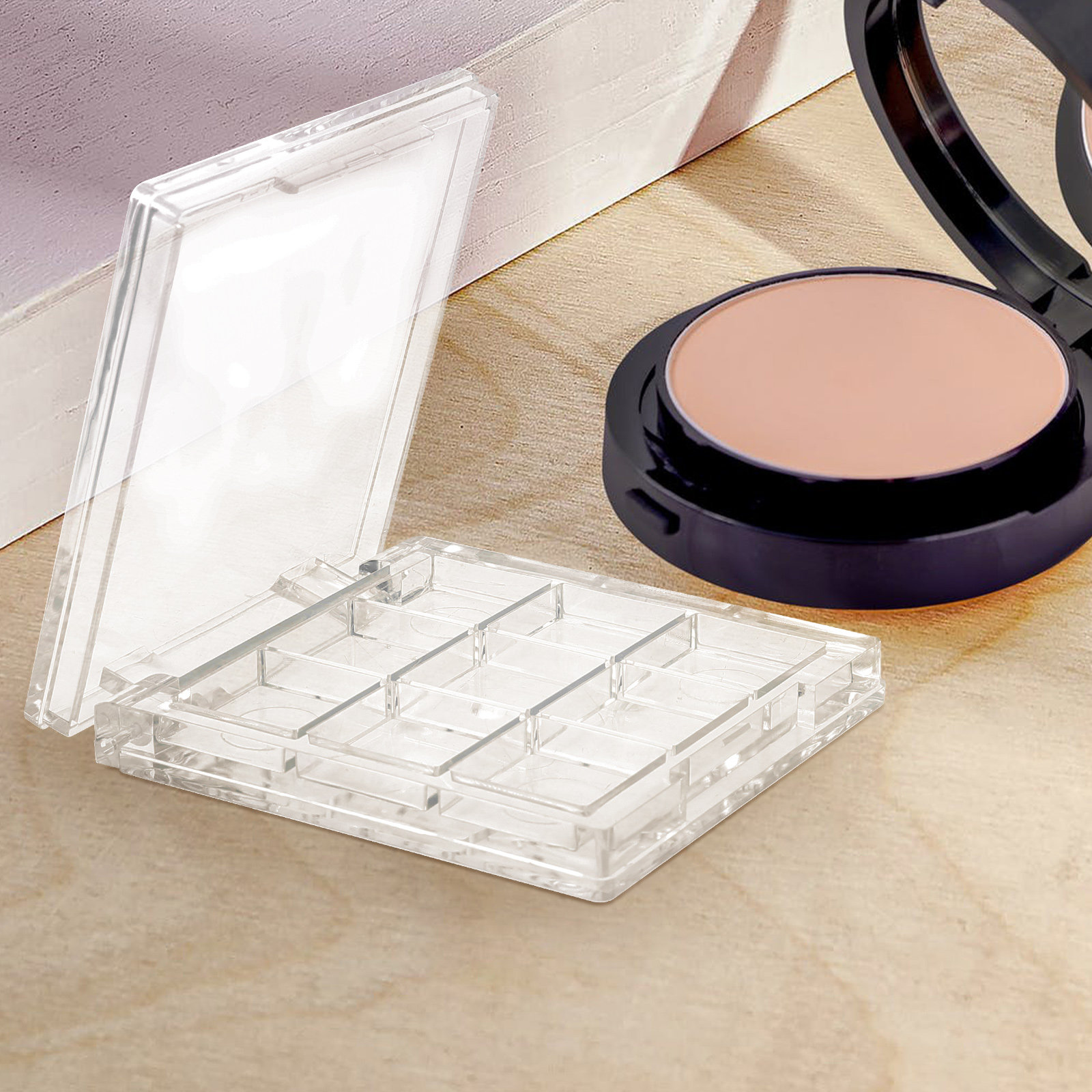 Lot de 4 palettes de fards à p - Eyeshadow Palette avis et prix