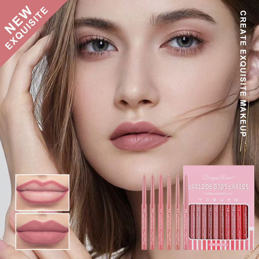 Lot de douze crayons à lèvres  - Lip Liner Pencil avis et prix