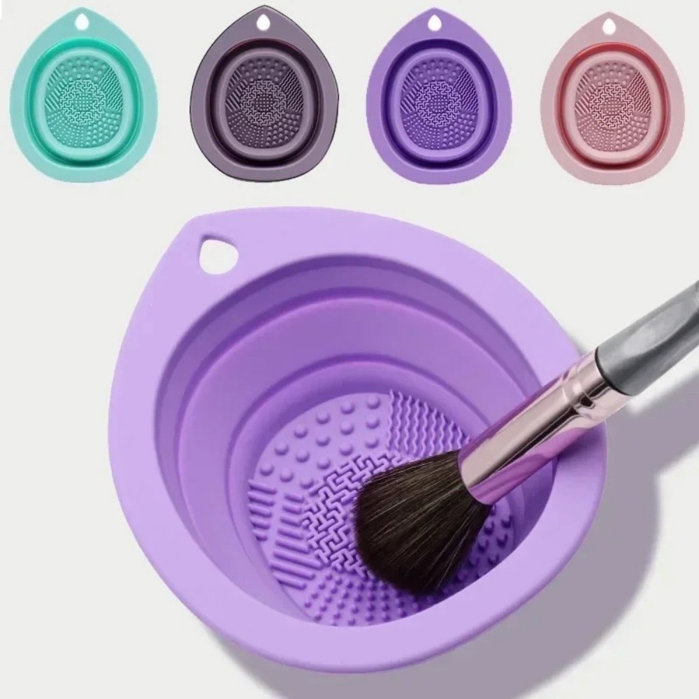 Bol de nettoyage pliable en si - Beauty Makeup Brushes avis et prix