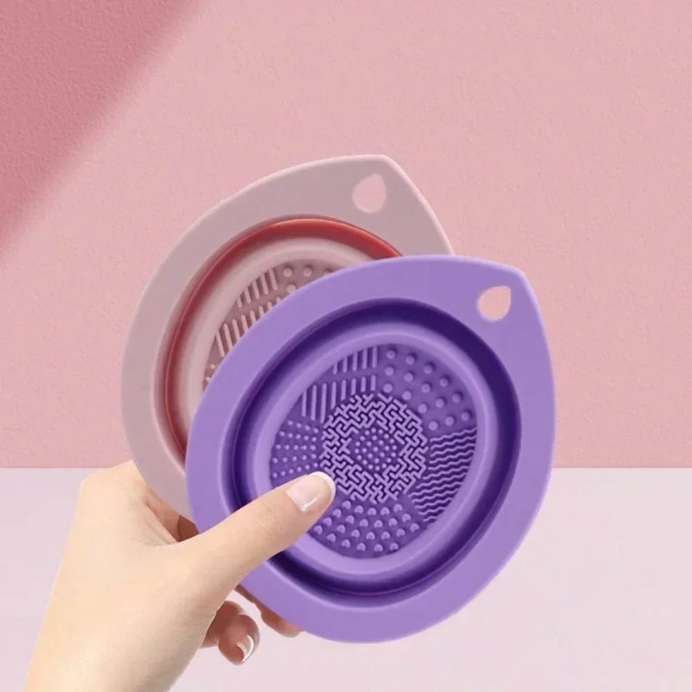 Bol de nettoyage pliable en si - Beauty Makeup Brushes avis et prix
