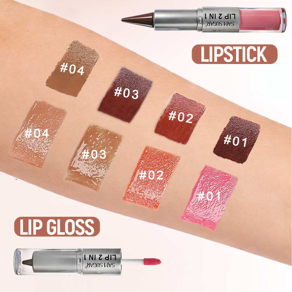 Crayon à lèvres et gloss 2 en  - Lip Gloss Plumping avis et prix